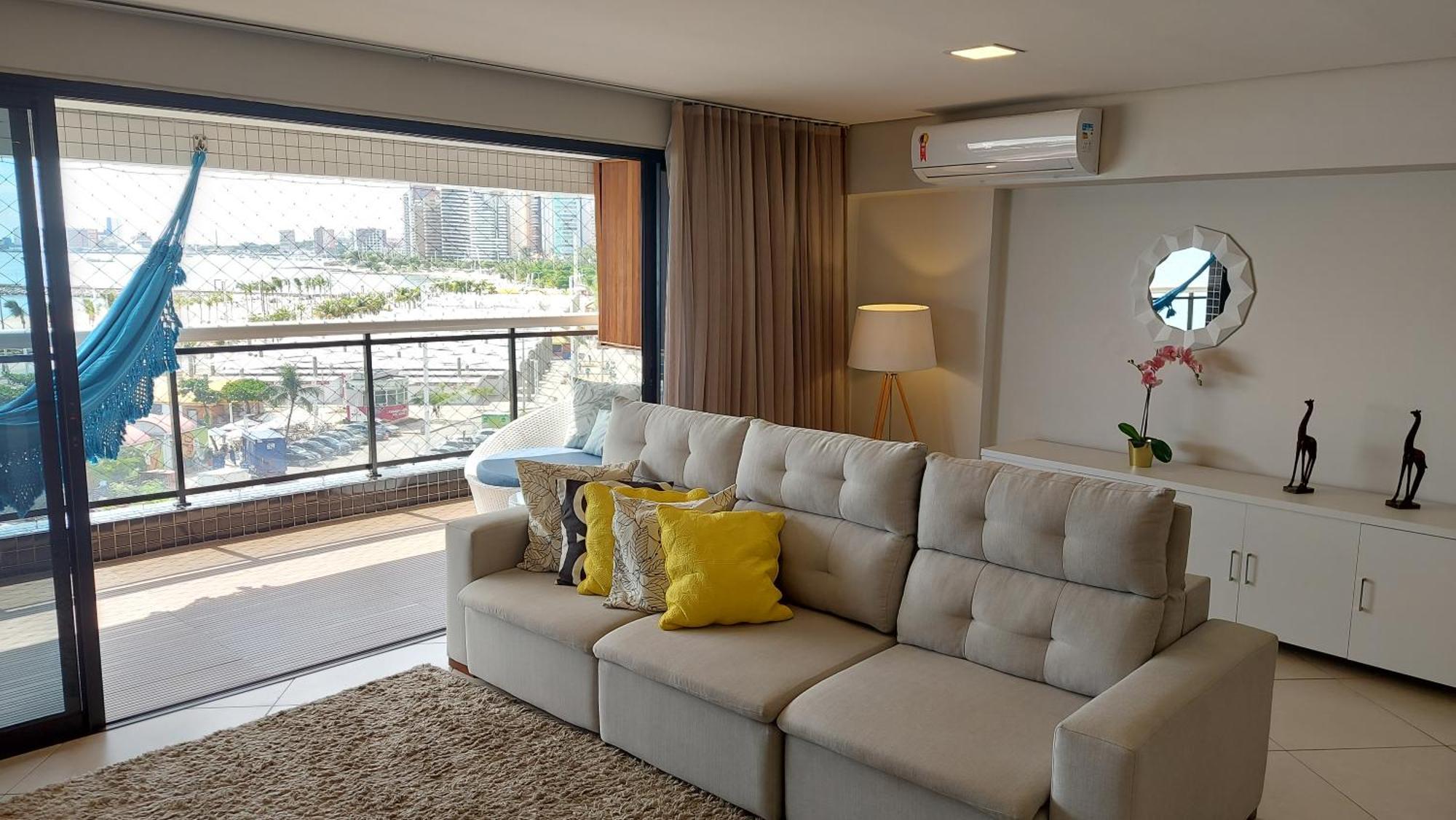 Ed Landscape 3 Quartos Frente Mar Apartment Форталеза Екстериор снимка